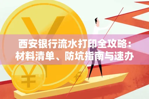 西安银行流水打印全攻略:材料清单、防坑指南与速办技巧