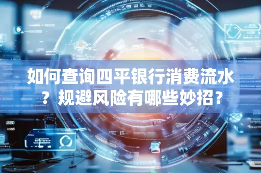 如何查询四平银行消费流水?规避风险有哪些妙招?