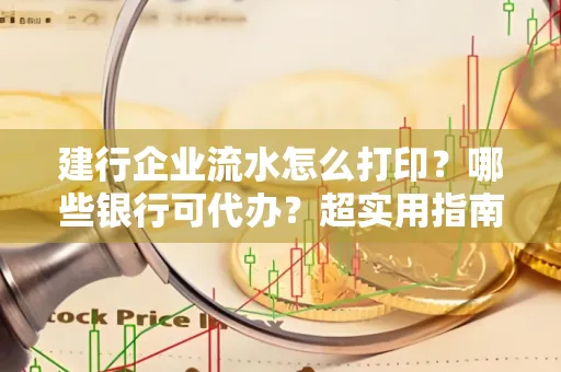 建行企业流水怎么打印?哪些银行可代办?超实用指南来了!