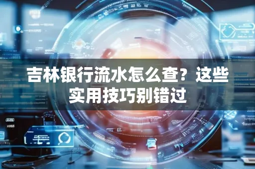 吉林银行流水怎么查?这些实用技巧别错过