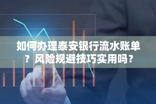 如何办理泰安银行流水账单?风险规避技巧实用吗?