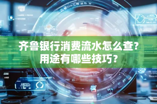齐鲁银行消费流水怎么查?用途有哪些技巧?