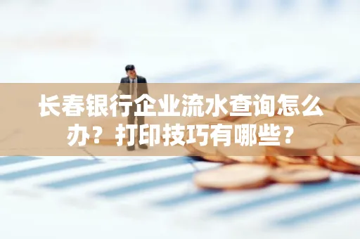长春银行企业流水查询怎么办?打印技巧有哪些?