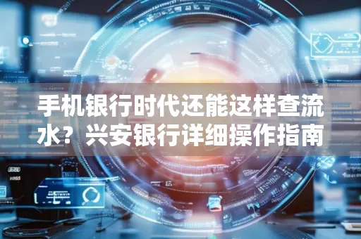 手机银行时代还能这样查流水?兴安银行详细操作指南拿走不谢