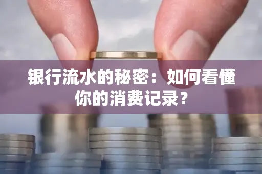 银行流水的秘密:如何看懂你的消费记录?