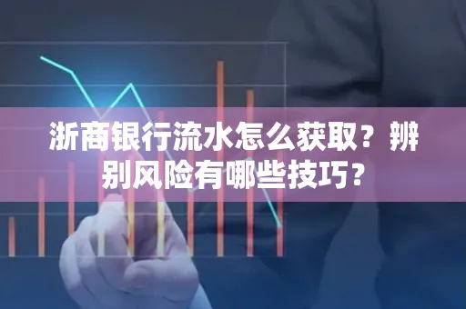 浙商银行流水怎么获取?辨别风险有哪些技巧?