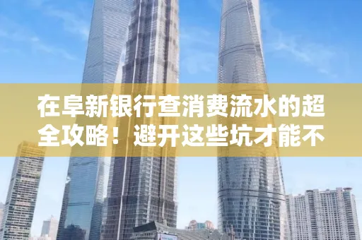 在阜新银行查消费流水的超全攻略!避开这些坑才能不踩雷