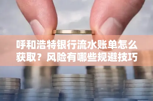 呼和浩特银行流水账单怎么获取?风险有哪些规避技巧!