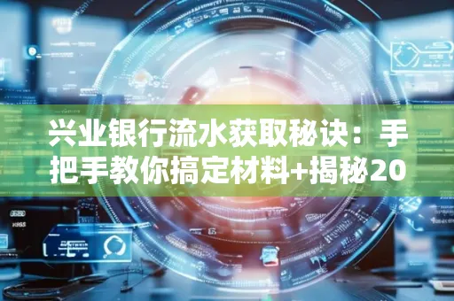 兴业银行流水获取秘诀:手把手教你搞定材料+揭秘2025审核最松的贷款机构