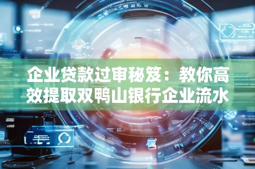 企业贷款过审秘笈:教你高效提取双鸭山银行企业流水