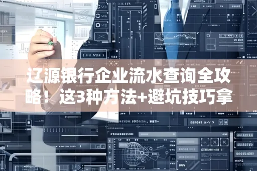 辽源银行企业流水查询全攻略!这3种方法+避坑技巧拿好不谢