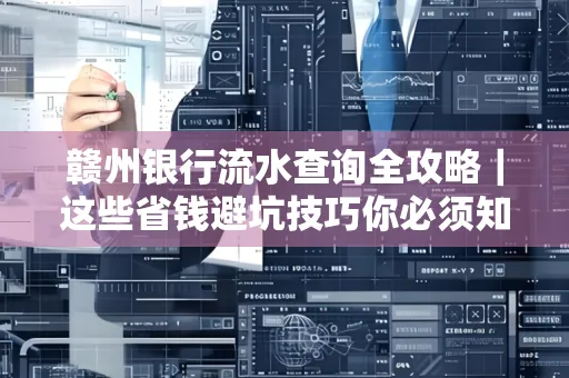 赣州银行流水查询全攻略|这些省钱避坑技巧你必须知道