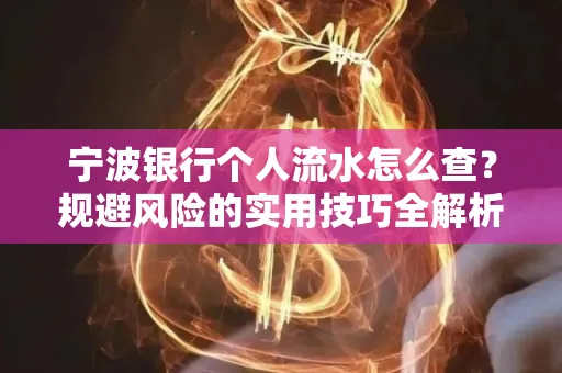 宁波银行个人流水怎么查?规避风险的实用技巧全解析