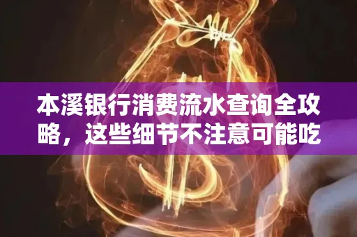 本溪银行消费流水查询全攻略,这些细节不注意可能吃大亏