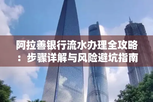 阿拉善银行流水办理全攻略:步骤详解与风险避坑指南
