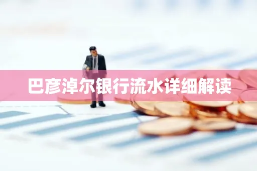 巴彦淖尔银行流水详细解读