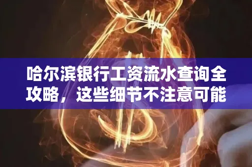 哈尔滨银行工资流水查询全攻略,这些细节不注意可能吃大亏