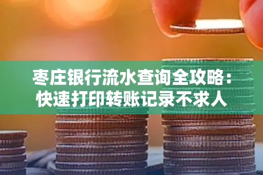 枣庄银行流水查询全攻略：快速打印转账记录不求人