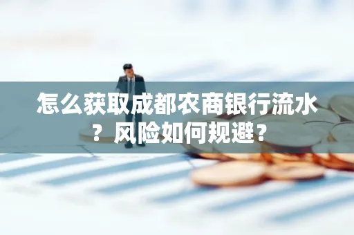 怎么获取成都农商银行流水?风险如何规避?